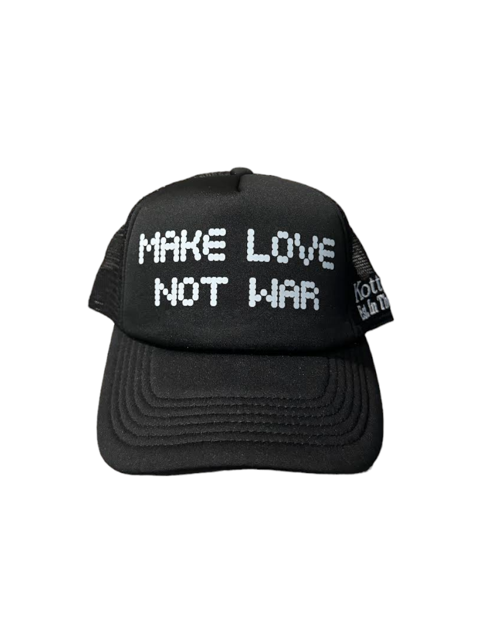 Make Love Not War Trucker
